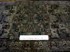 Ковер из шелка после химчистки