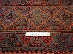 Орнамент ковры после чистки сияет красками