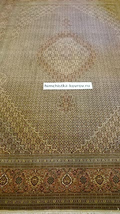 Великолепный вид ковра после чистки