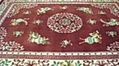 Фото шерстяного ковра после чистки на дому