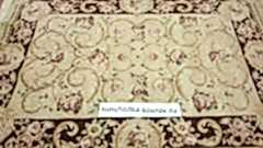 Шикарный натуральный ковер после химической чистки