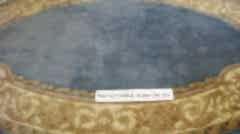 Шерстяное ковровое изделие после химчистки