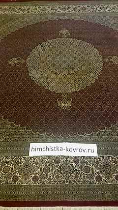 Персидский элитный шерстяной ковер ручной работы 